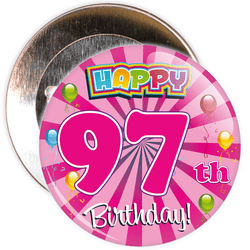 97th Birthday Badge