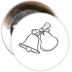 Christmas Bells Badge