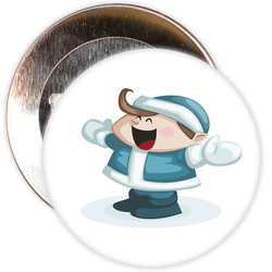 Christmas Character Badge