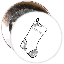 Christmas Stocking Badge