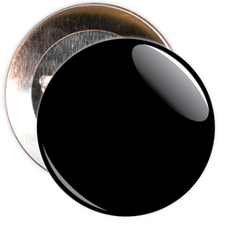 Black Gradient Coloured Badge