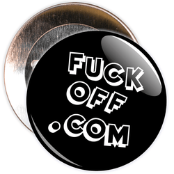 Fuck Off .com Badge