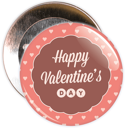 Happy Valentine's Day Badge