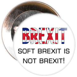 Soft Brexit is Not Brexit EU Badge