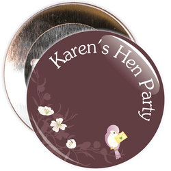 Customisable Hen Party Badge