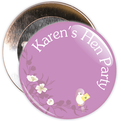 Customisable Hen Party Badge