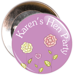 Customisable Hen Party Badge