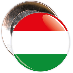 Hungary Flag Badge