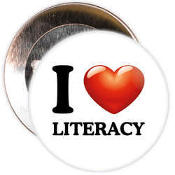 I Love Literacy Badge