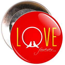 Love Valentine's Day Badge