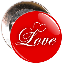 Love Valentine's Day Badge
