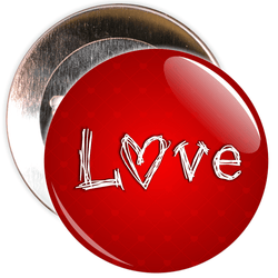 Love Valentine's Day Badge