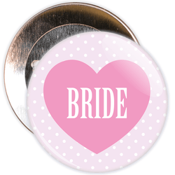 Pink Classy Bride Hen Party Badge