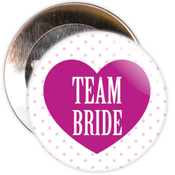 Classy Team Bride Hen Party Badge