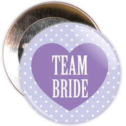Classy Team Bride Hen Party Badge