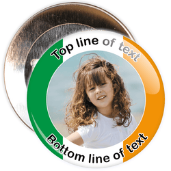 Ireland Themed Photo Badge