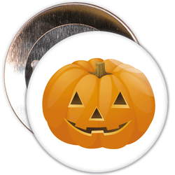 Pumpkin Halloween Badge