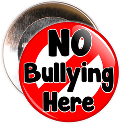 No Bullying Here Anti Bullying Badge