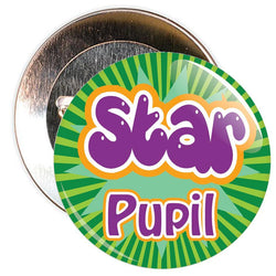 Green Star Pupil Badge