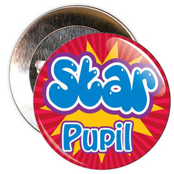 Red Star Pupil Badge
