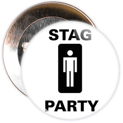Stag Party Badge