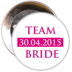 Customisable Team Bride Hen Night Badge