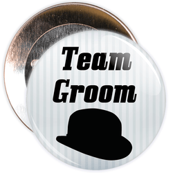 Team Groom Badge