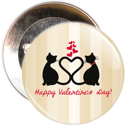 Happy Valentine's Day Badge