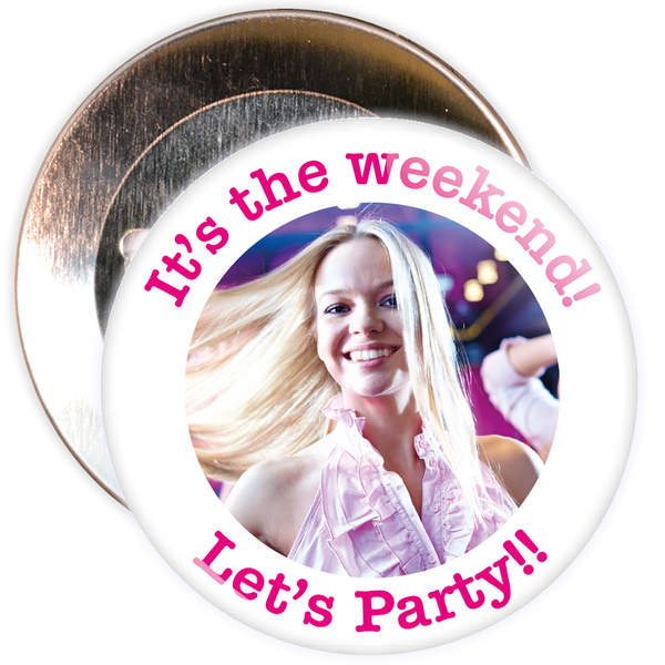 Customisable Hen Night Badge with Photo