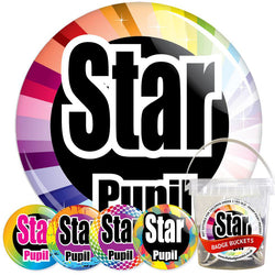 Star Pupil Badge Bucket