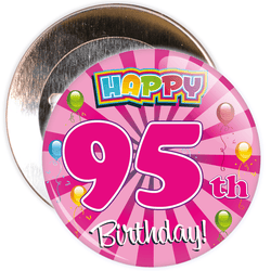 95th Birthday Badge