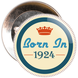 Born in 1924 Birthday Badge