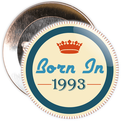 Born in 1993 Birthday Badge