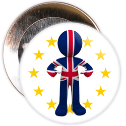 GB Brexit European Badge