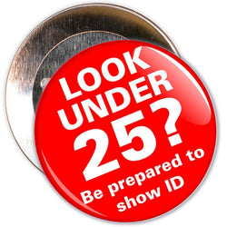 Challenge 25 Badges - Look Under 25?