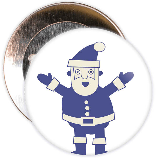 Christmas Santa Badge