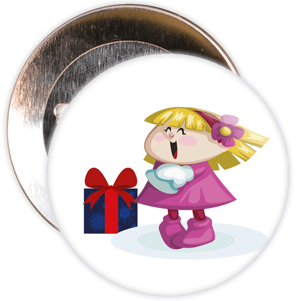 Christmas Character Badge