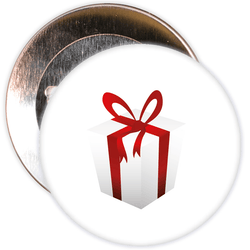 Christmas Present Badge