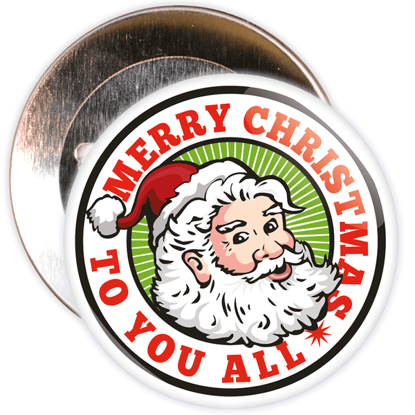 Merry Christmas Santa Badge