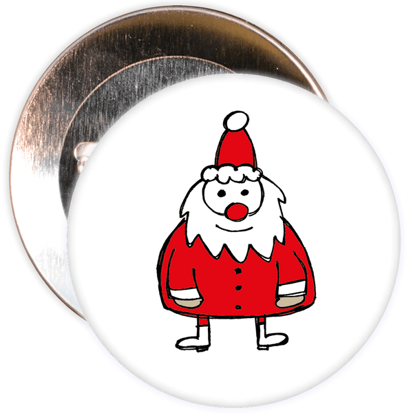 Christmas Santa Badge