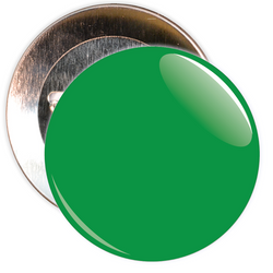 Green Coloured Badge