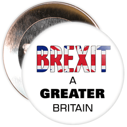 Brexit A Greater Britain EU Badge