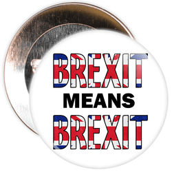 Brexit Means Brexit European Badge