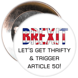 Brexit Trigger Article 50 EU Badge