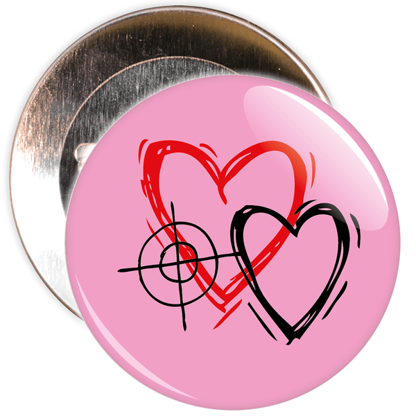 Target Heart Valentine's Day Badge