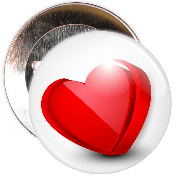Heart Valentine's Day Badge
