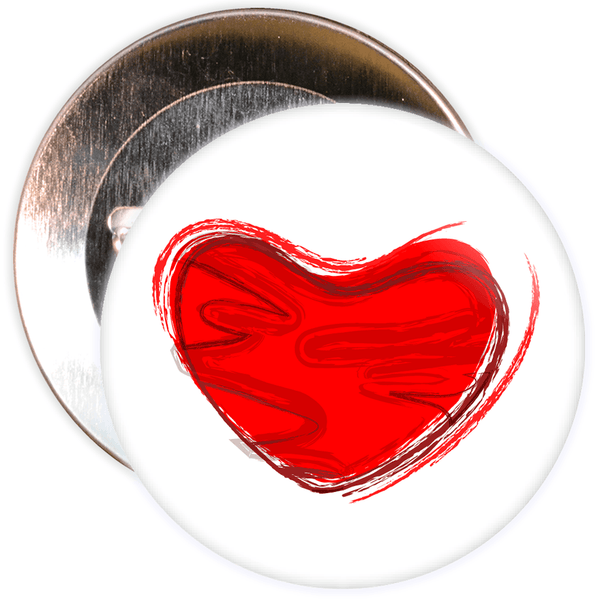Heart Valentine's Day Badge