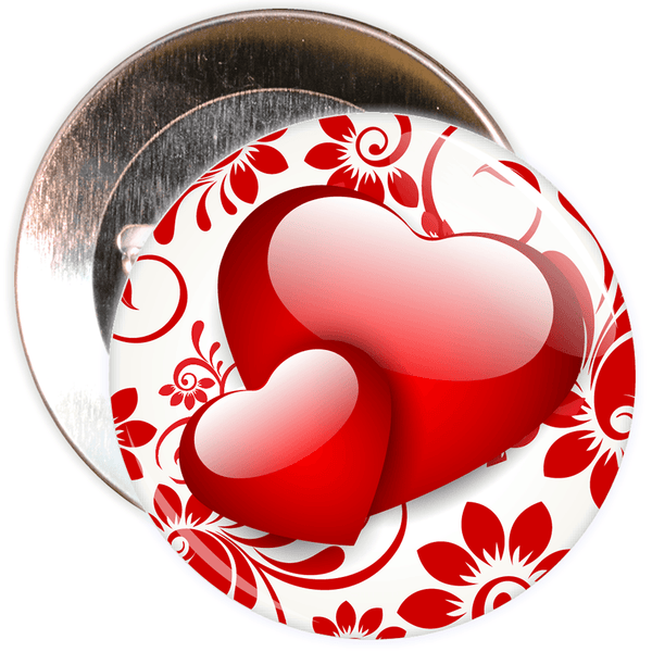 Heart Valentine's Day Badge
