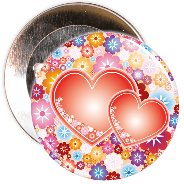 Heart Valentine's Day Badge