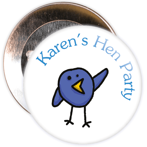 Customisable Hen Night Badge
